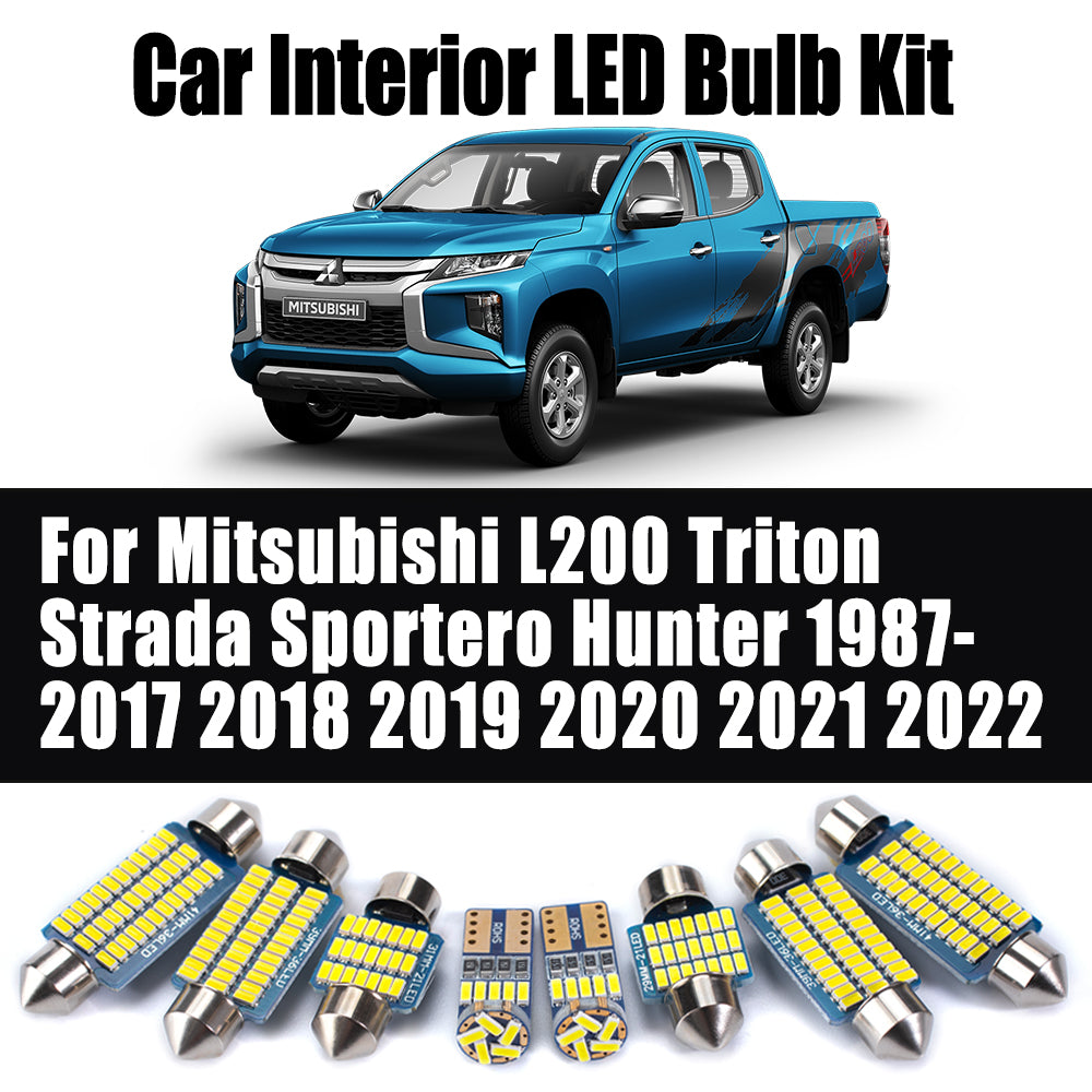 LED Interior Light Kit for Mitsubishi L200 Triton AutoGlowLED