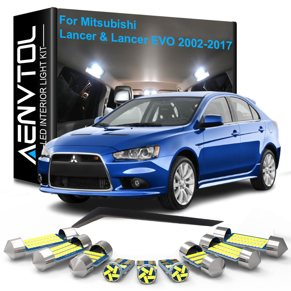 AutoGlowLED LED Interior Light Kit for Mitsubishi Lancer & Lancer EVO