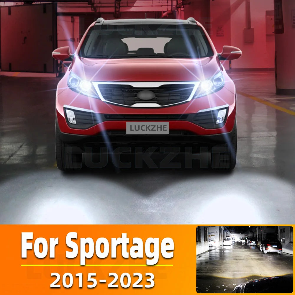 AutoGlowLED HB3 9005 LED Headlight Bulb for Kia Sportage 2015-2023 6000K