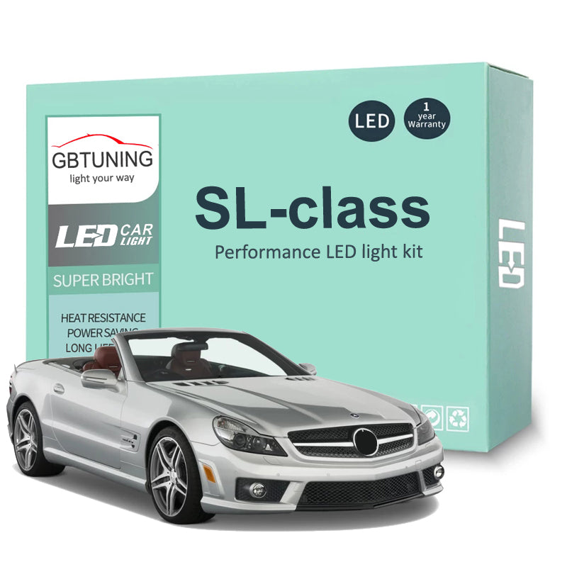 AutoGlowLED LED Interior Light Kit for Mercedes-Benz SL-Class R129 R230