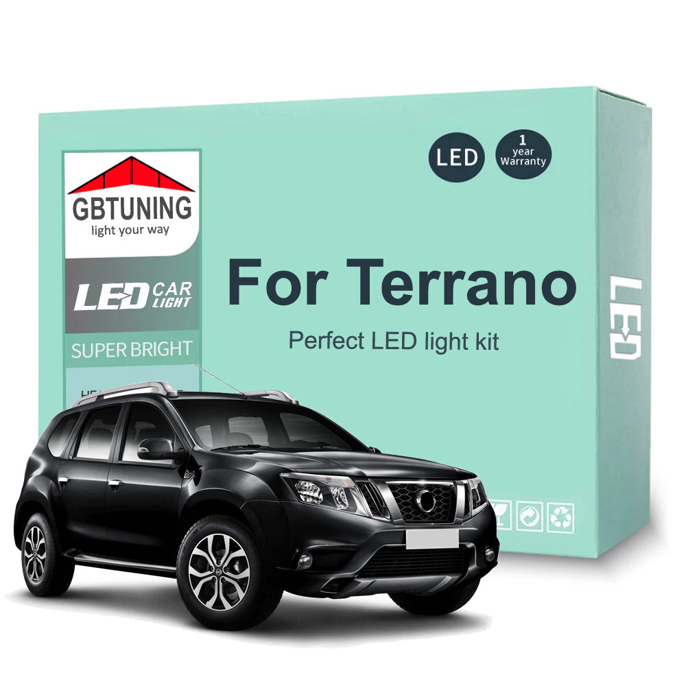 AutoGlowLED LED Interior Light Kit for Nissan Terrano WD21 R20 D10 Canbus