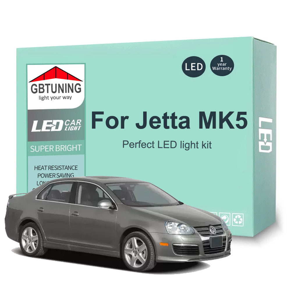 AutoGlowLED 14Pc Canbus LED Interior Light Kit for VW Jetta MK5 2006-2010