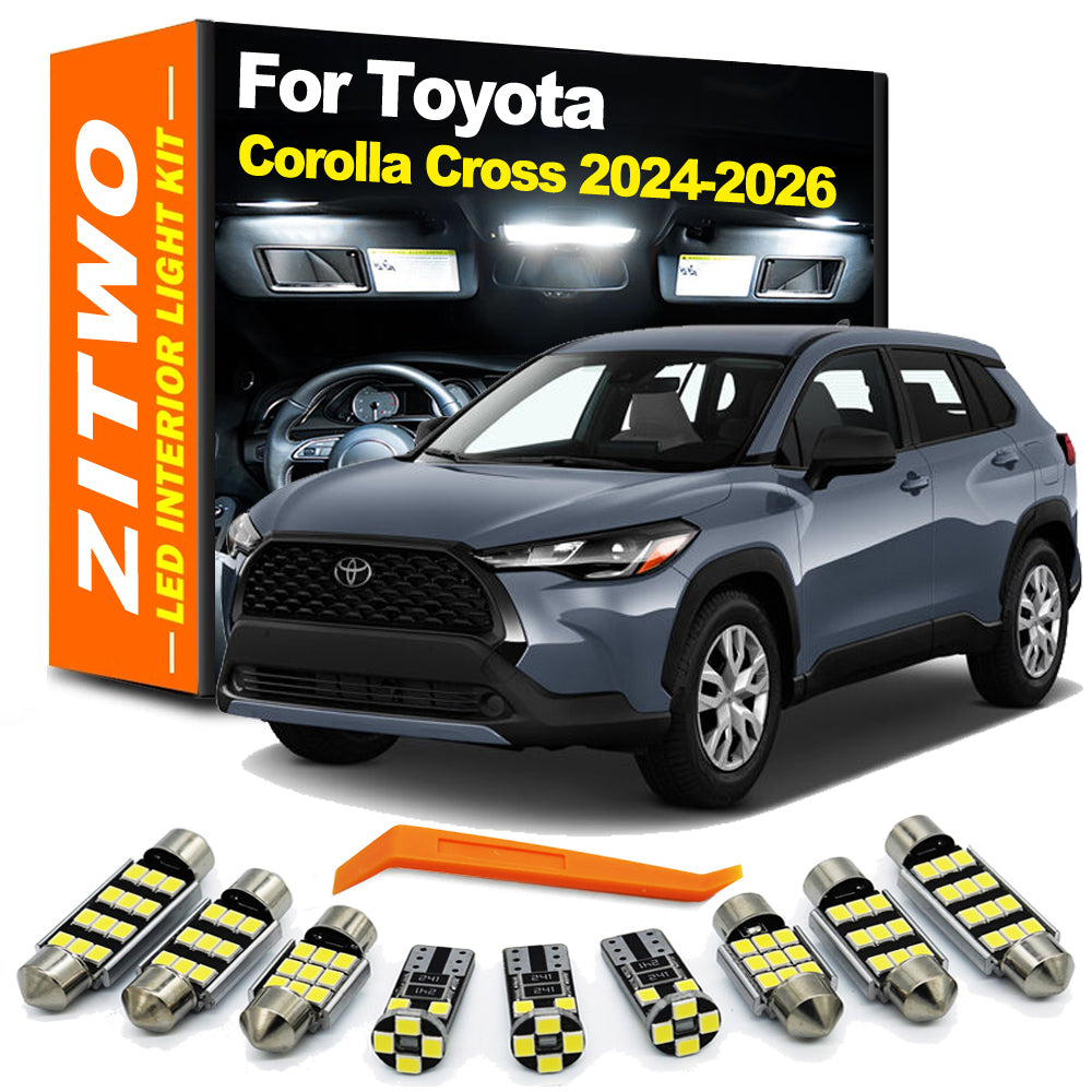 AutoGlowLED Canbus LED Interior Light Kit for Toyota Corolla Cross 2024-2026