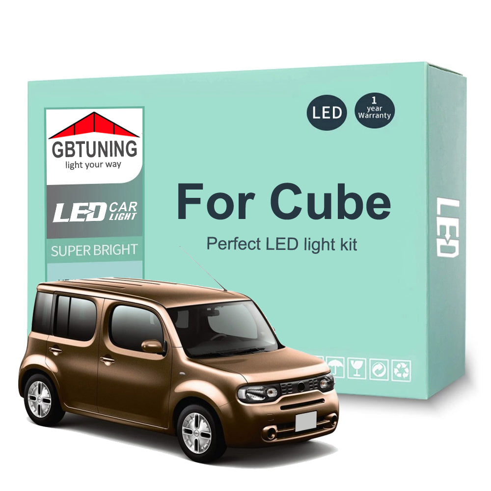 AutoGlowLED LED Interior Light Kit for Nissan Cube Z10 Z11 Z12 Canbus