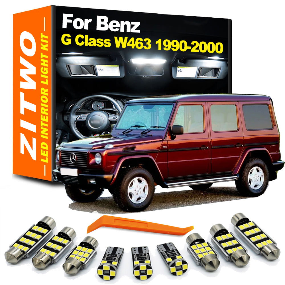 AutoGlowLED 11-Piece LED Interior Light Kit for Mercedes G-Class W463