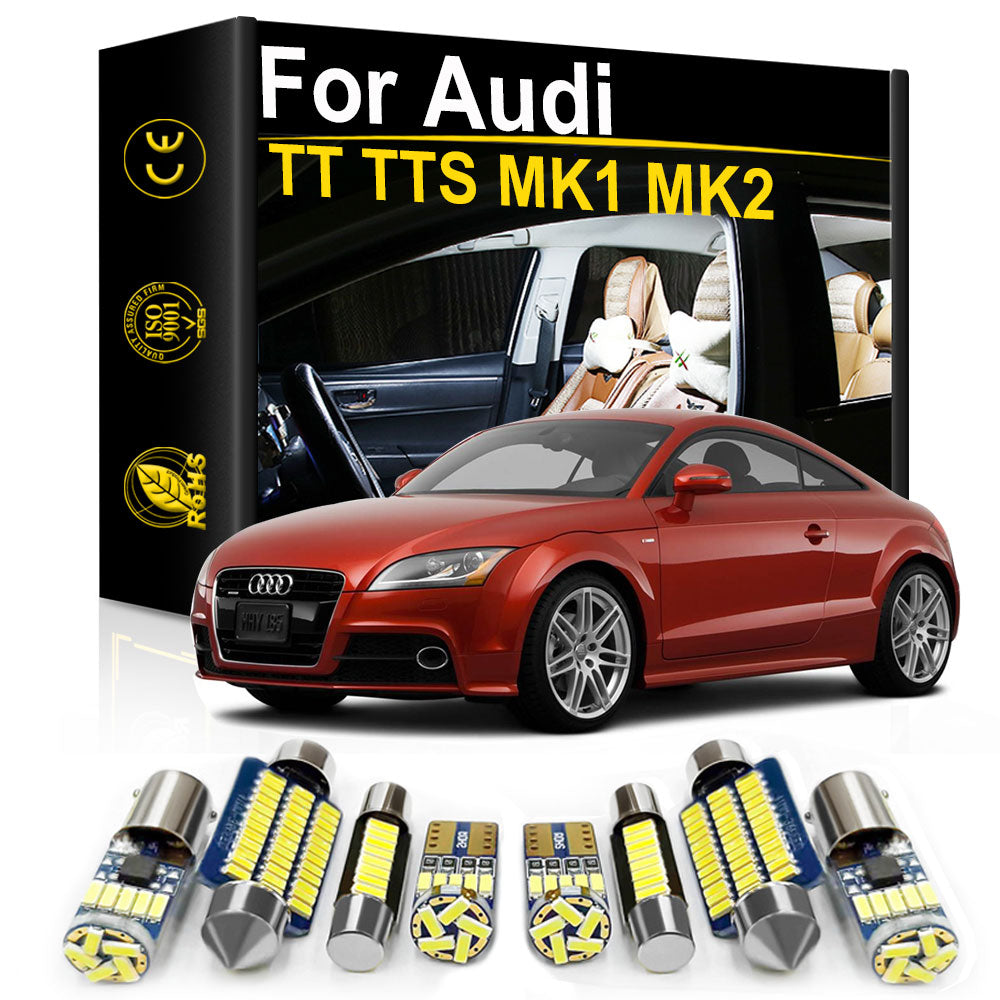 AutoGlowLED LED Interior Light Kit for Audi TT MK1 MK2 8N 8J Canbus