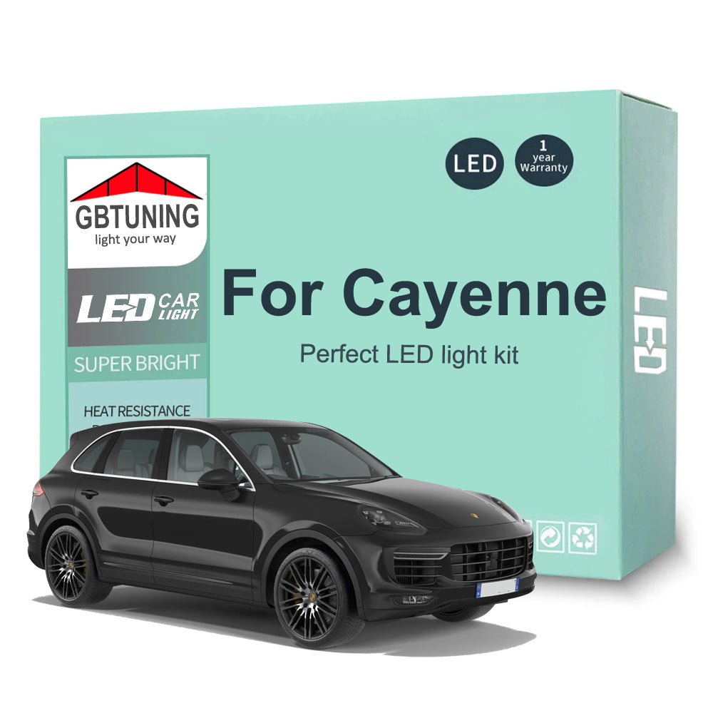 AutoGlowLED LED Interior Light Kit for Porsche Cayenne 955 958 Canbus
