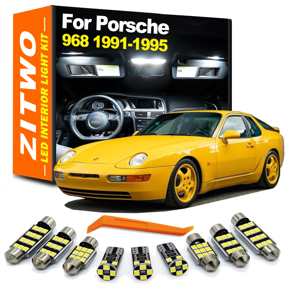 AutoGlowLED Canbus LED Interior Light Kit for Porsche 968 1991-1995