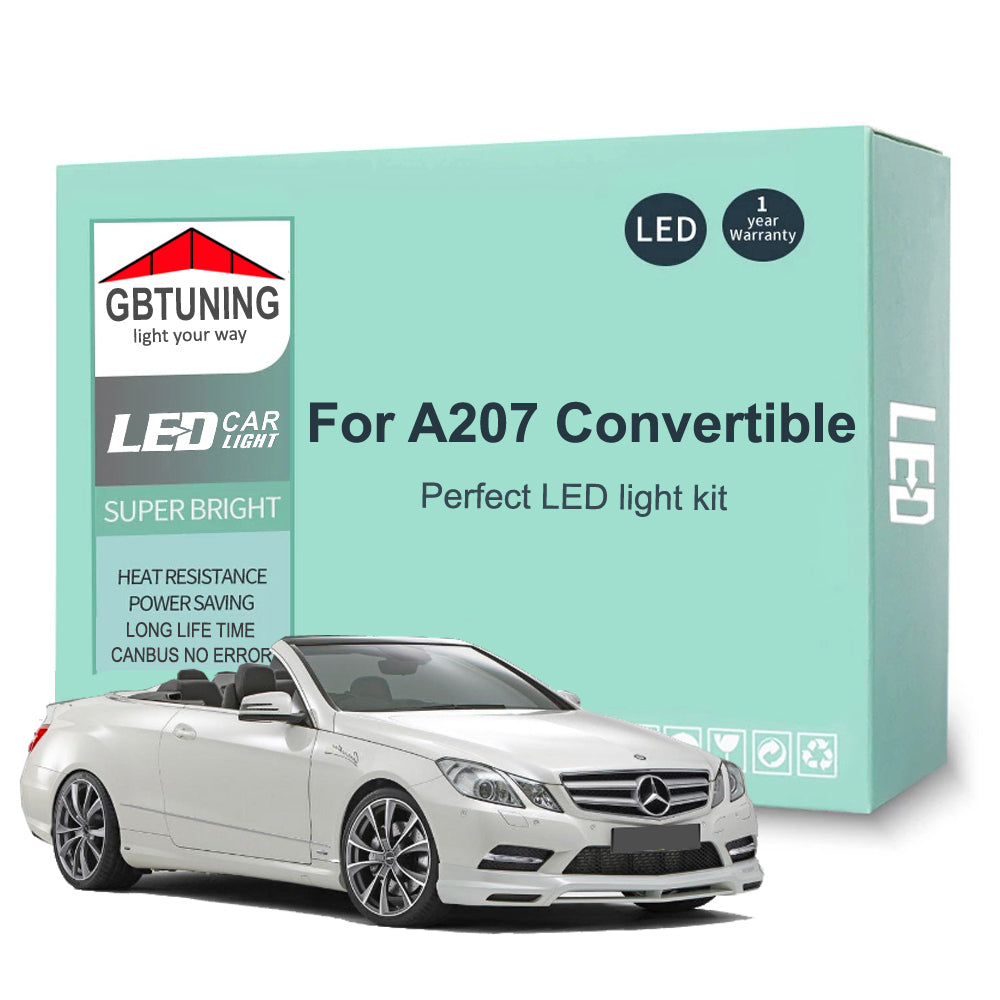 AutoGlowLED Canbus LED Interior Light Kit for Mercedes Benz E Class A207 2010-2016