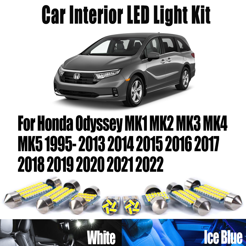 AutoGlowLED LED Interior Ceiling Light Kit for Honda Odyssey 1995-2022