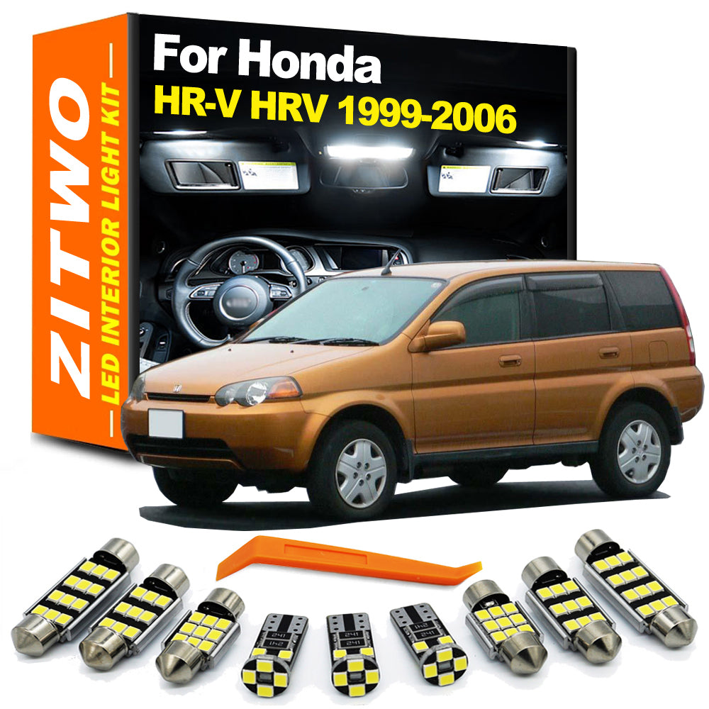 AutoGlowLED LED Interior Light Kit for Honda HR-V 1999-2006 Canbus Error Free