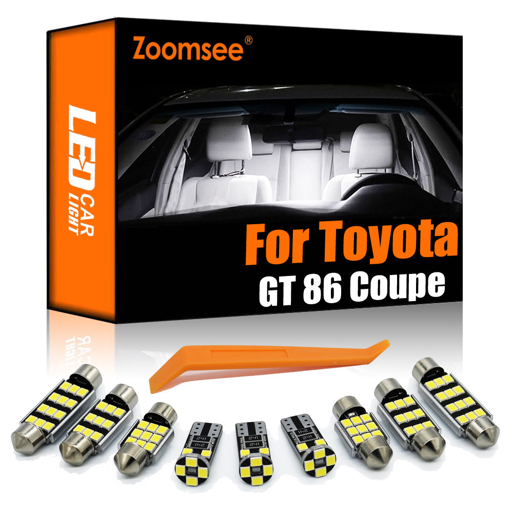 AutoGlowLED Interior LED Light Kit for Toyota GT 86 Coupe 2012-2021 Canbus 11Pcs
