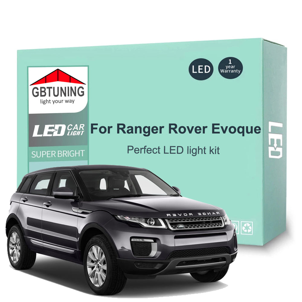 AutoGlowLED Canbus LED Interior Light Kit for Land Rover Range Rover Evoque L538