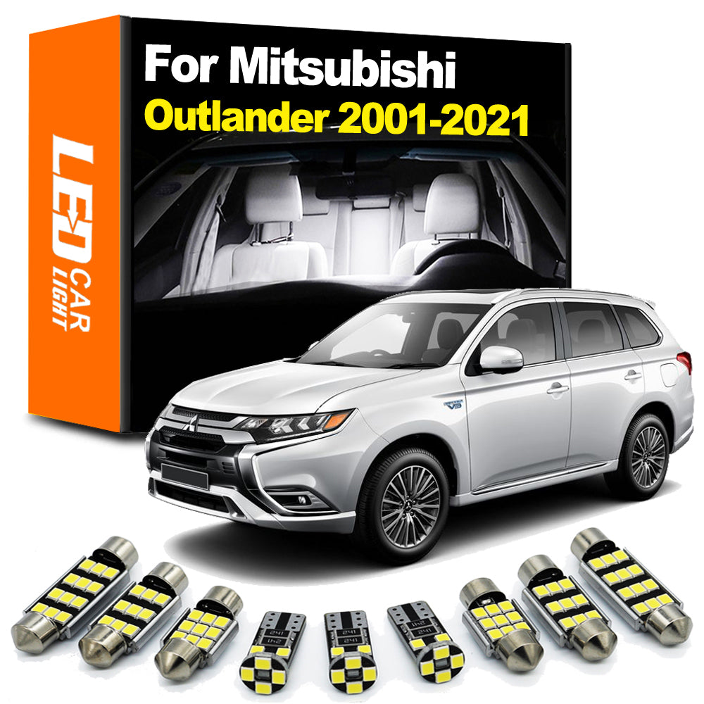 AutoGlowLED Interior LED Light Kit for Mitsubishi Outlander 2001-2021 Canbus