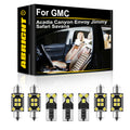 AutoGlowLED GMC Interior LED Light Kit — Canbus Error Free, 6000K White