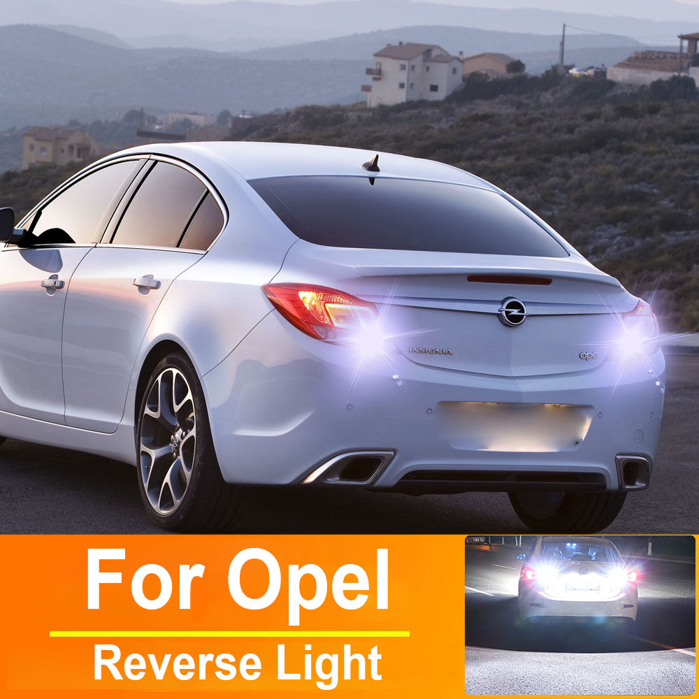 AutoGlowLED T15 W16W LED Reverse Light Bulbs for Opel Astra J Corsa D Insignia A Mokka Canbus Error Free