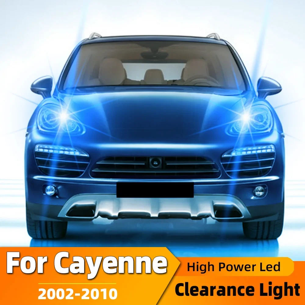 AutoGlowLED LED Parking Light for Porsche Cayenne 9PA 2002-2010, 2pcs