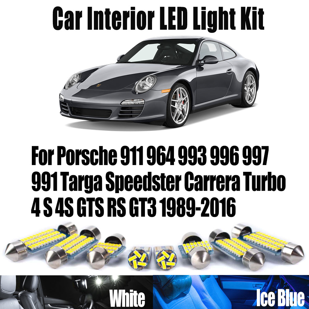 AutoGlowLED Interior LED Light Kit for Porsche 911 964-991 Canbus
