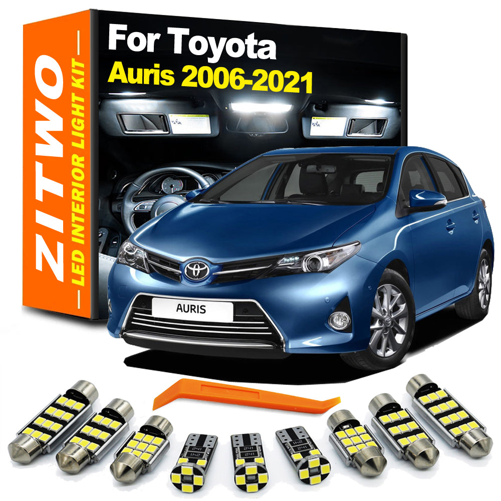 AutoGlowLED LED Interior Light Kit for Toyota Auris Hatchback/Touring 2006-2021