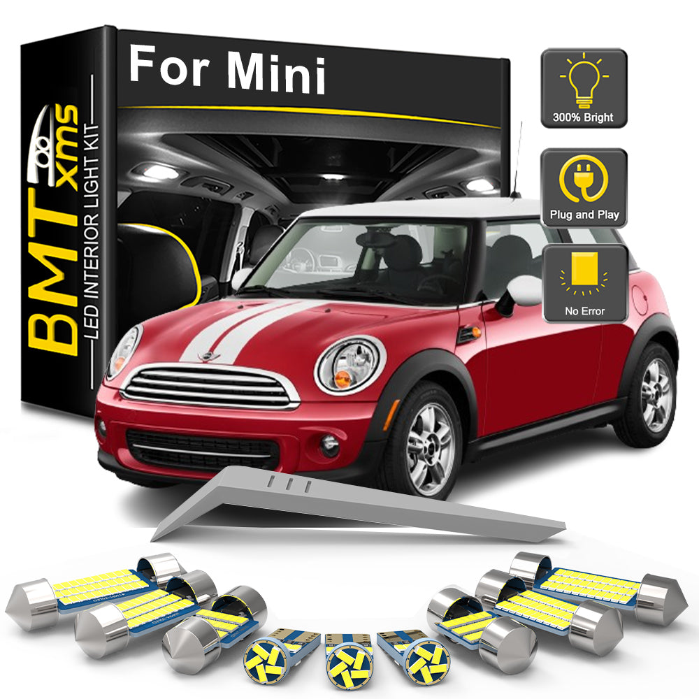 AutoGlowLED Mini Cooper LED Interior Light Kit Canbus Error Free