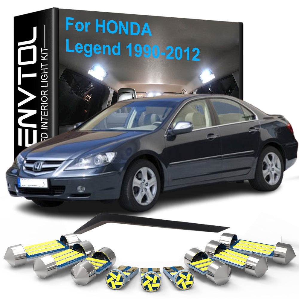 AutoGlowLED Car LED Interior Lights Canbus for Honda Legend KA7 KA8 KA9 KB1 KB2 1990-2012