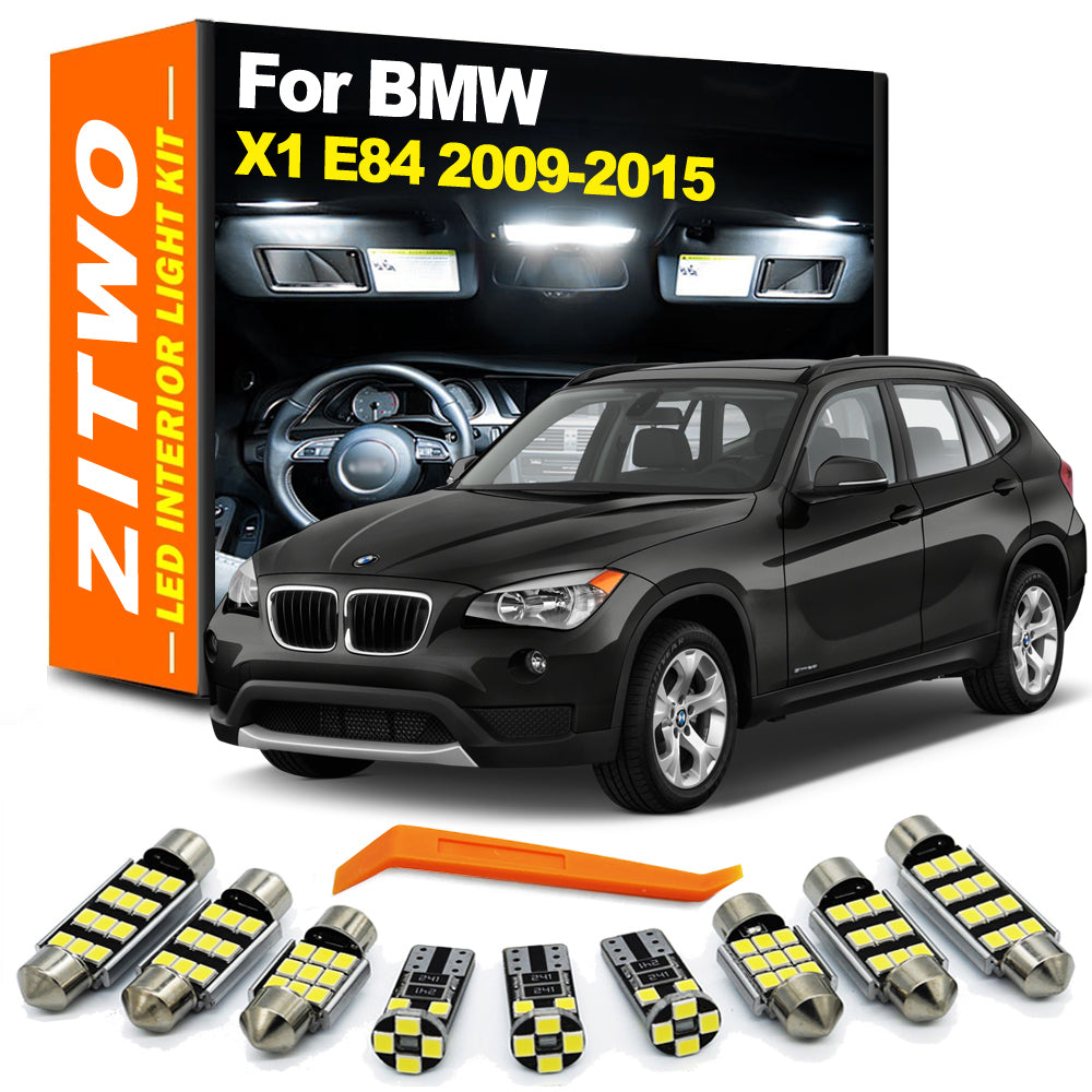 AutoGlowLED 16Pcs LED Interior Light Kit for BMW X1 E84 2009-2015