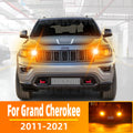 AutoGlowLED LED Turn Signal Lights for Jeep Grand Cherokee 2011-2021, 2pcs