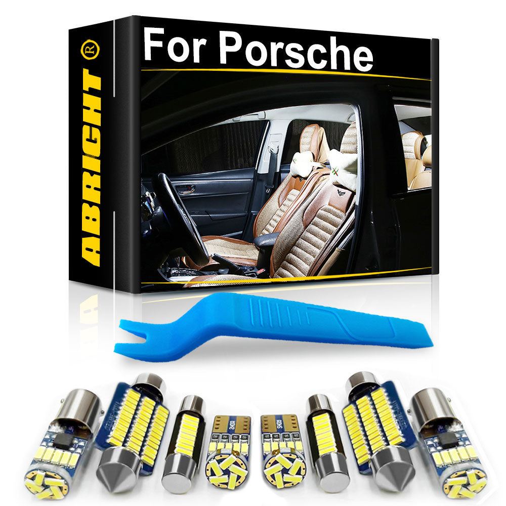 AutoGlowLED Interior LED Light Kit for Porsche Cayenne 911 Boxster