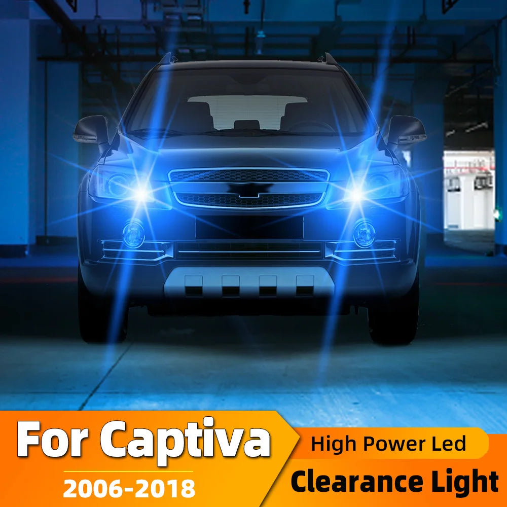 AutoGlowLED LED Parking Light for Chevrolet Captiva 2006-2018, 2pcs