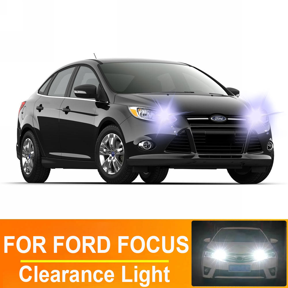 AutoGlowLED T10 W5W LED Interior Light Bulbs for Ford Focus 1998-2020