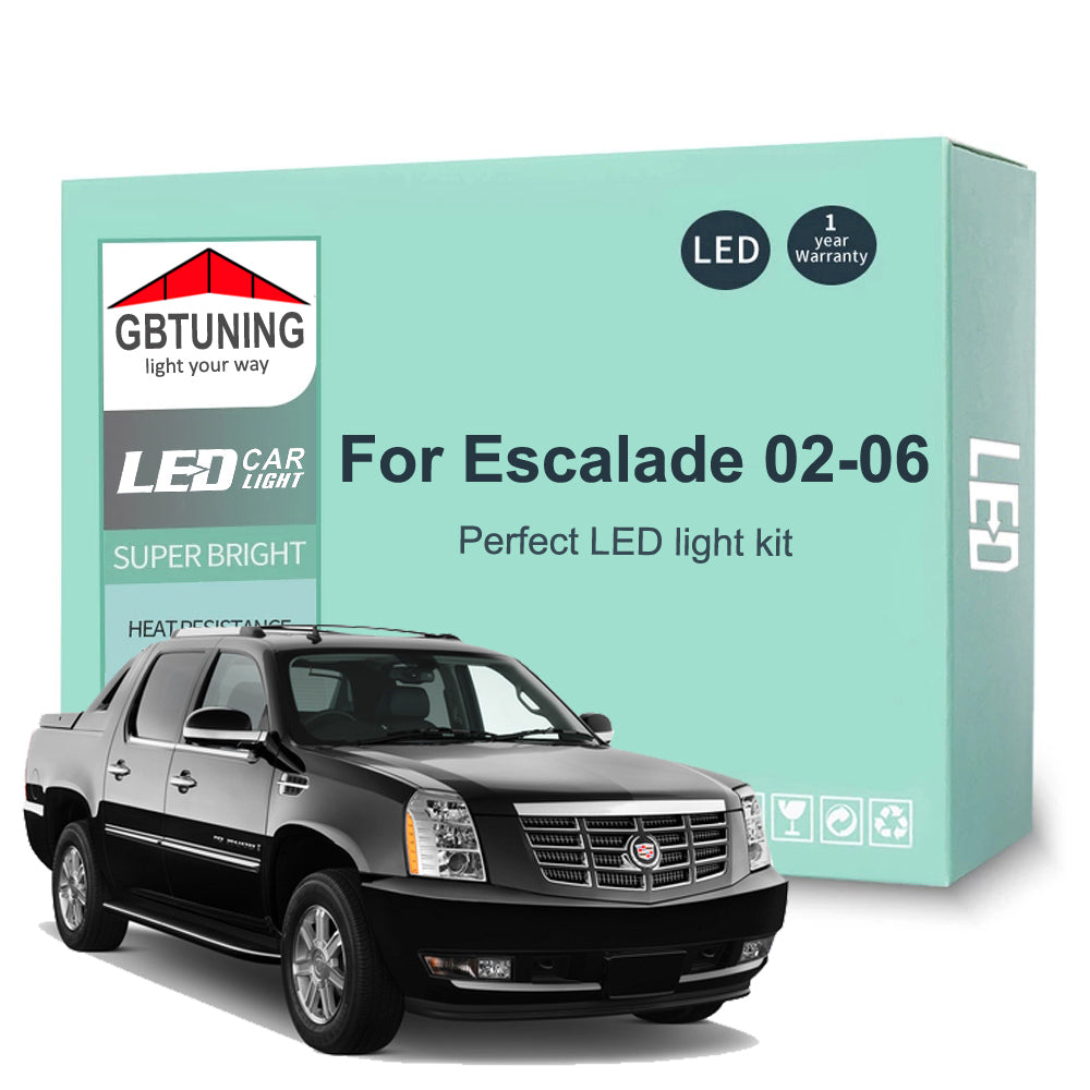 AutoGlowLED 17Pcs LED Interior Light Kit for Cadillac Escalade 2002-2006 Canbus