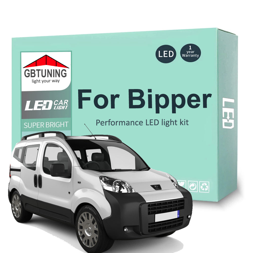 AutoGlowLED Interior LED Light Kit for Peugeot Bipper 2008-2018 Canbus
