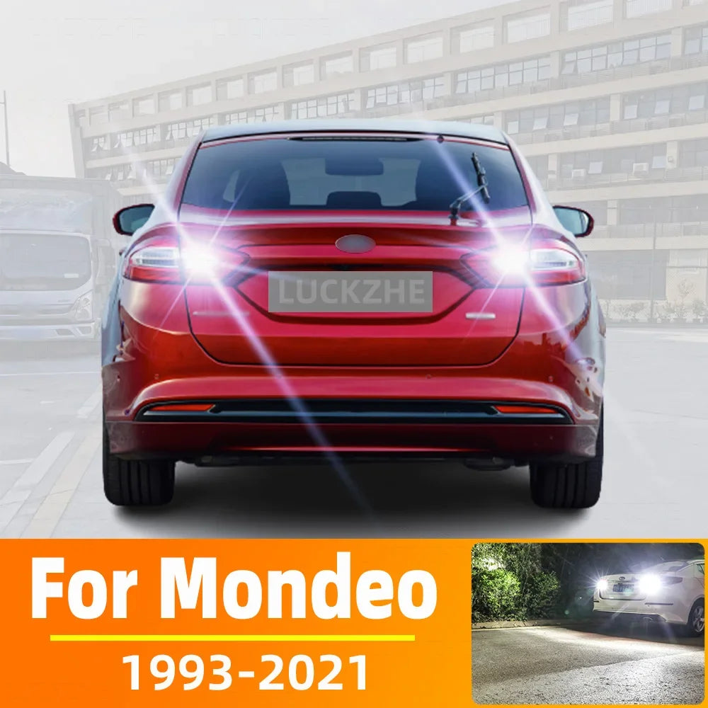 AutoGlowLED LED Reverse Light Bulb for Ford Mondeo MK1-MK5 1993-2021, 2pcs