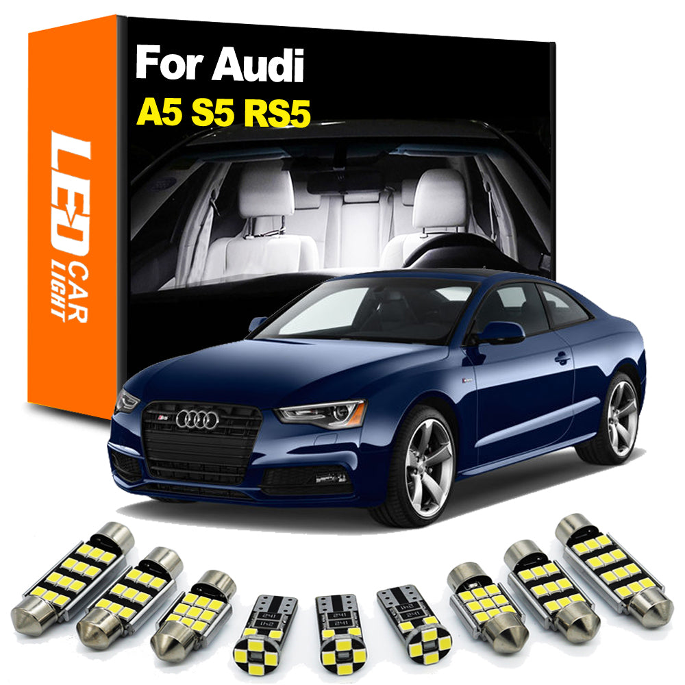 AutoGlowLED Interior LED Light Kit for Audi A5 S5 RS5 B8 B9 Canbus