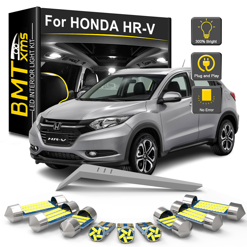 AutoGlowLED Canbus LED Interior Light Kit for Honda HR-V 1999-2021