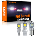 AutoGlowLED White Reverse LED Lights for Suzuki Swift Sport 2004-2020 Canbus Error Free