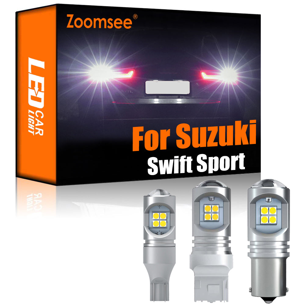 AutoGlowLED White Reverse LED Lights for Suzuki Swift Sport 2004-2020 Canbus Error Free