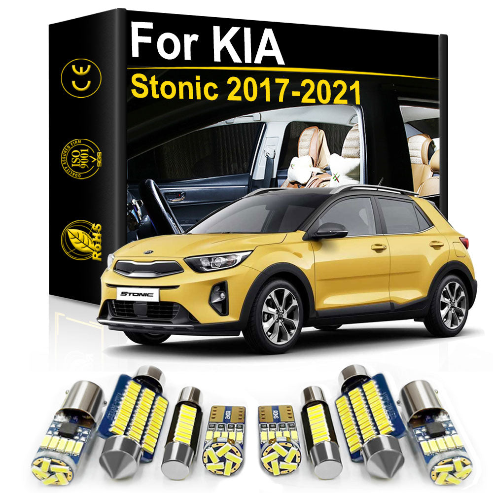 AutoGlowLED Car Interior LED Light Kit for KIA Stonic 2017-2021 Canbus