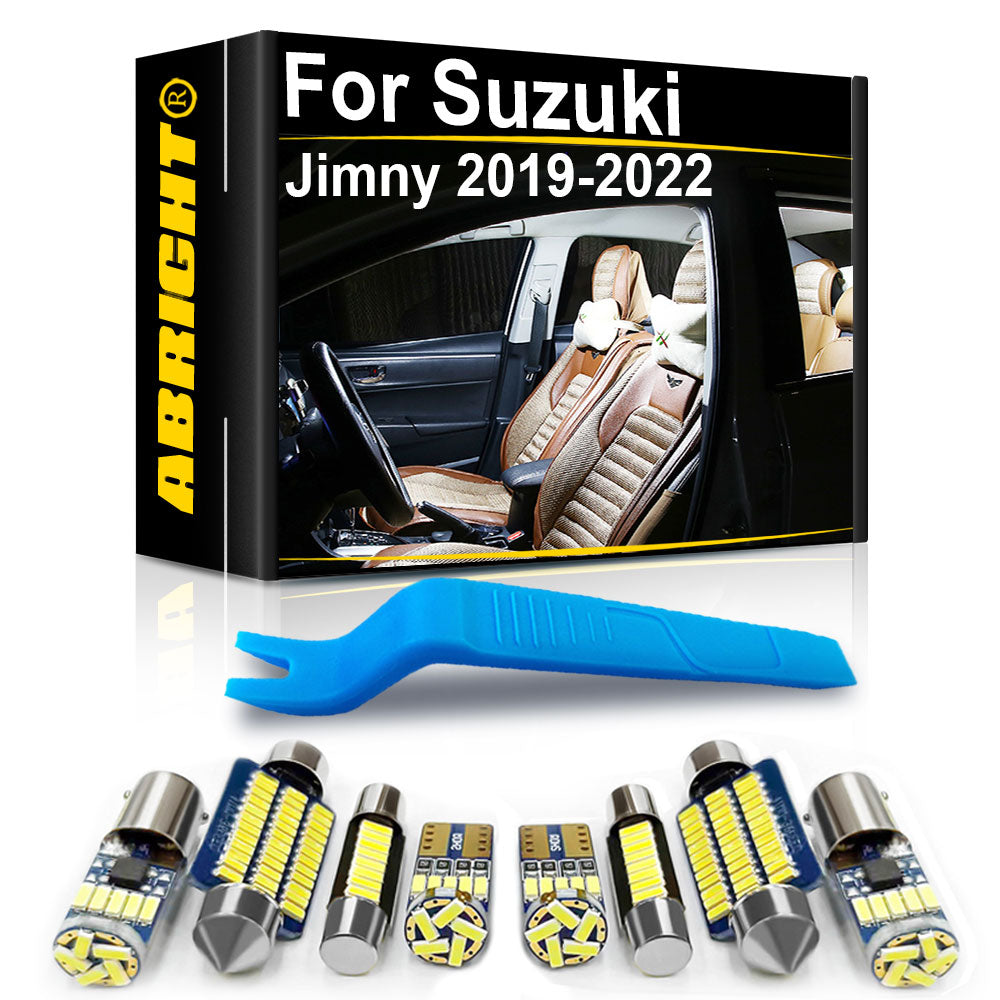 AutoGlowLED Interior LED Light Kit for Suzuki Jimny 2019+ 4PCS Canbus