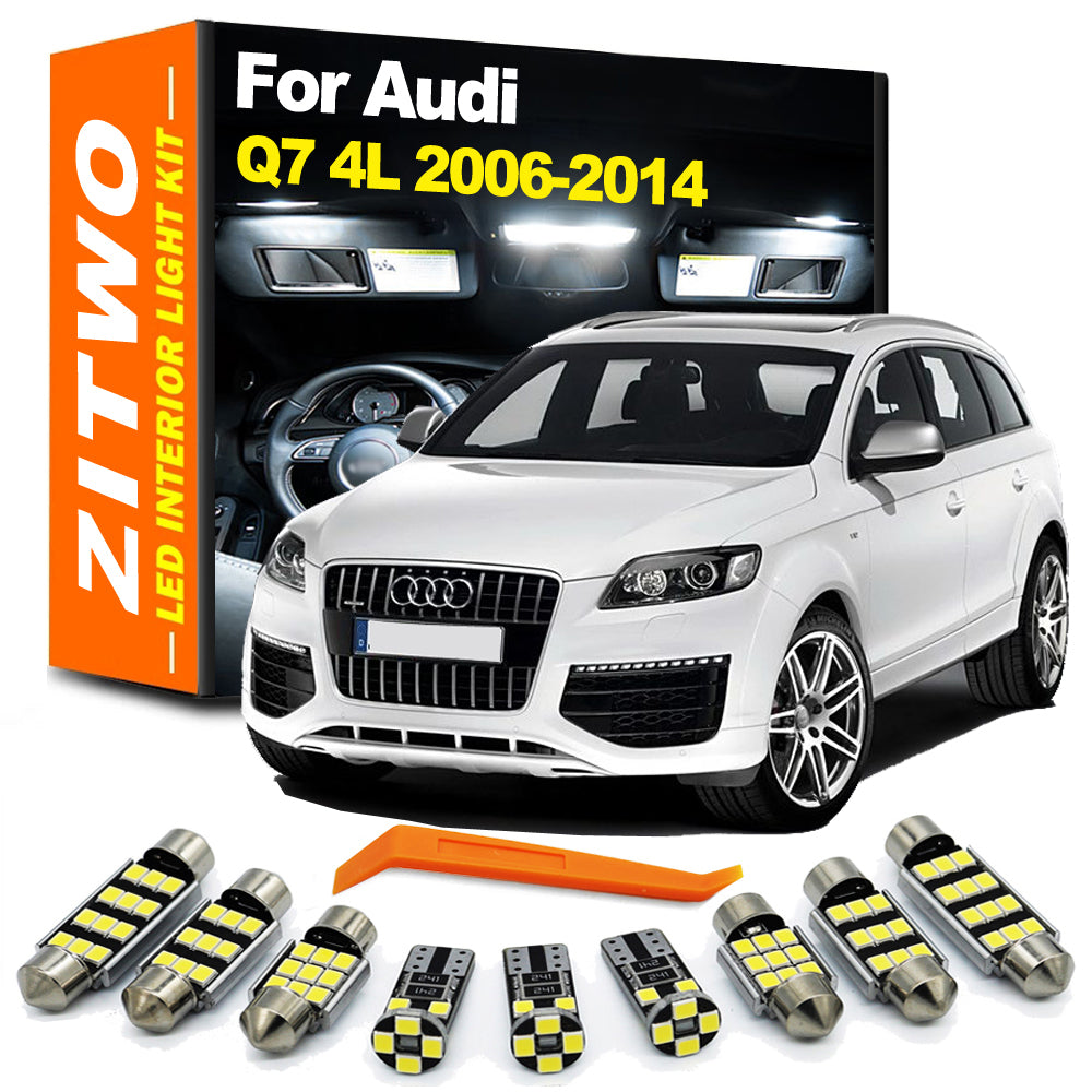 AutoGlowLED 20Pcs LED Interior Light Kit for Audi Q7 4L 2006-2014