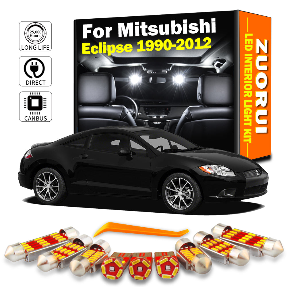 AutoGlowLED Canbus LED Interior Light Kit for Mitsubishi Eclipse 1990-2012