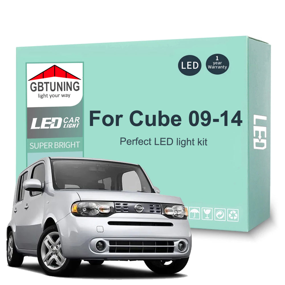 AutoGlowLED Canbus Interior LED Light Kit for Nissan Cube Z12 2009-2014