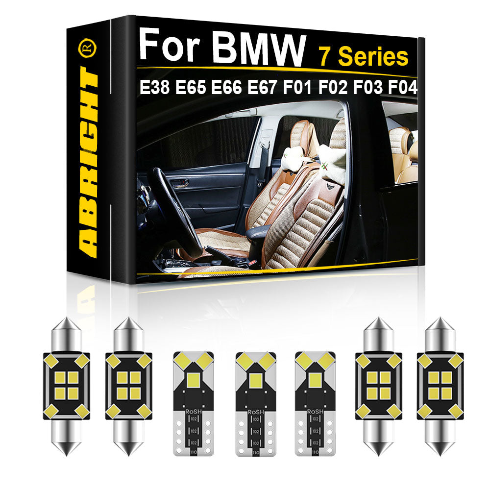 AutoGlowLED BMW 7 Series Interior LED Light Kit Canbus Error Free