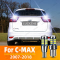 AutoGlowLED LED Reverse Light for Ford C-Max 1 2 2007-2018 Backup Lamp 2pcs