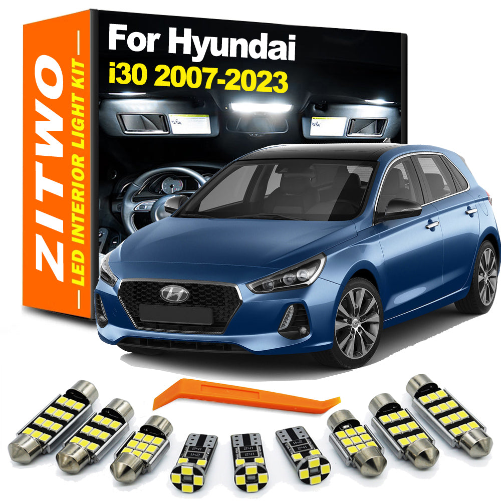 AutoGlowLED LED Interior Light Kit for Hyundai i30 2007-2023