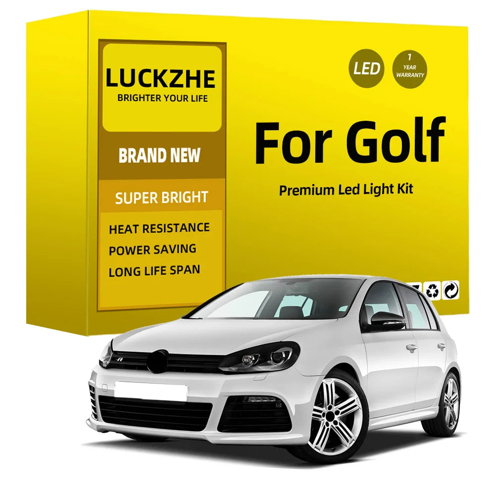 AutoGlowLED Golf MK4-MK7 LED Interior Light Kit Canbus No Error