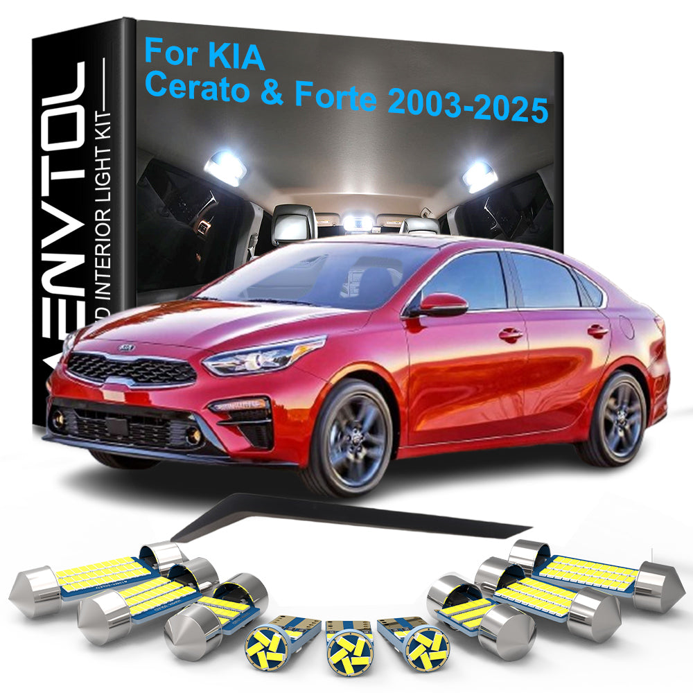 AutoGlowLED Canbus LED Interior Light Kit for KIA Cerato Forte