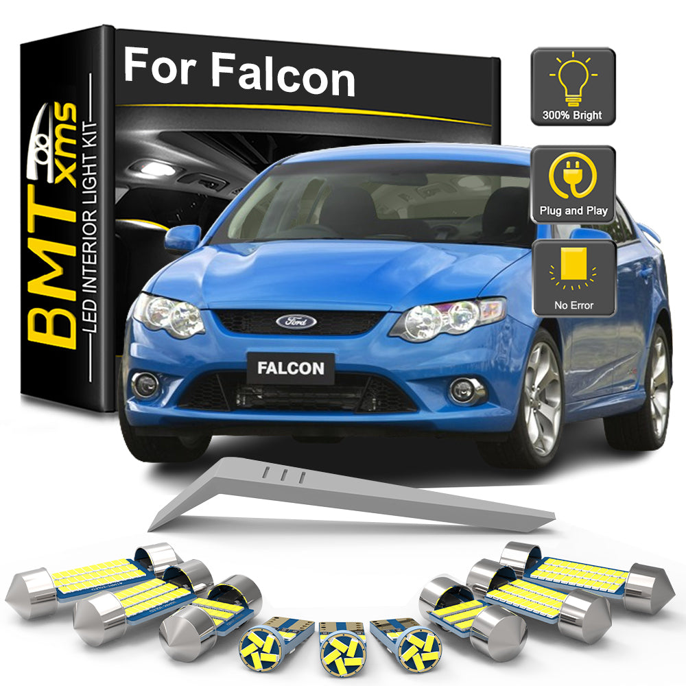 AutoGlowLED LED Interior Light Kit for Ford Falcon FG G6E FGX AU BA BF XR6 XR8