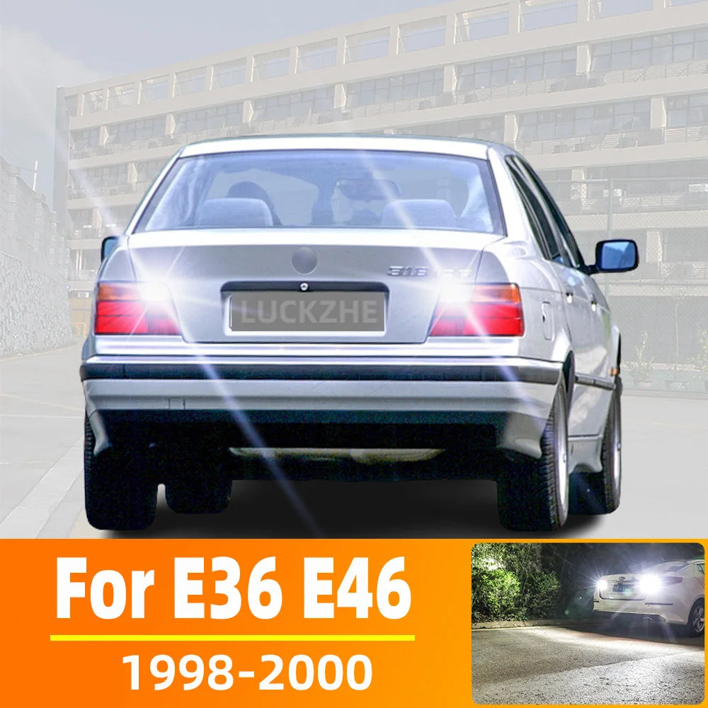 AutoGlowLED LED Reverse Light for BMW 3 Series E46 E36 1998-2000, 2pcs