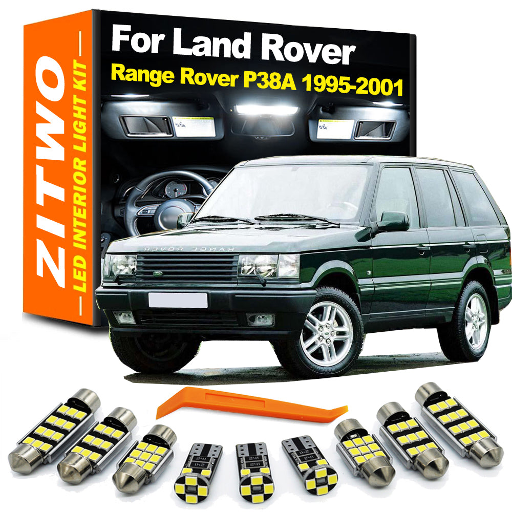 AutoGlowLED 22Pcs LED Interior Light Kit for Land Rover Range Rover P38 1995-2001